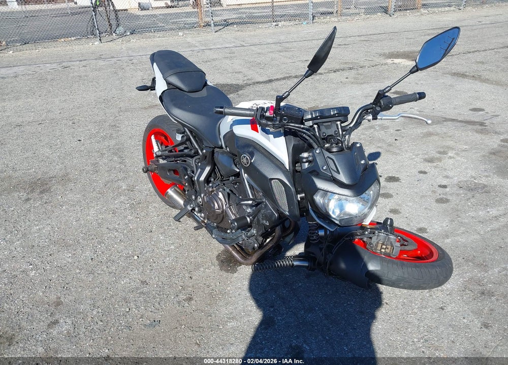 2019 YAMAHA MT07 C VIN: JYARM27Y2KA001310