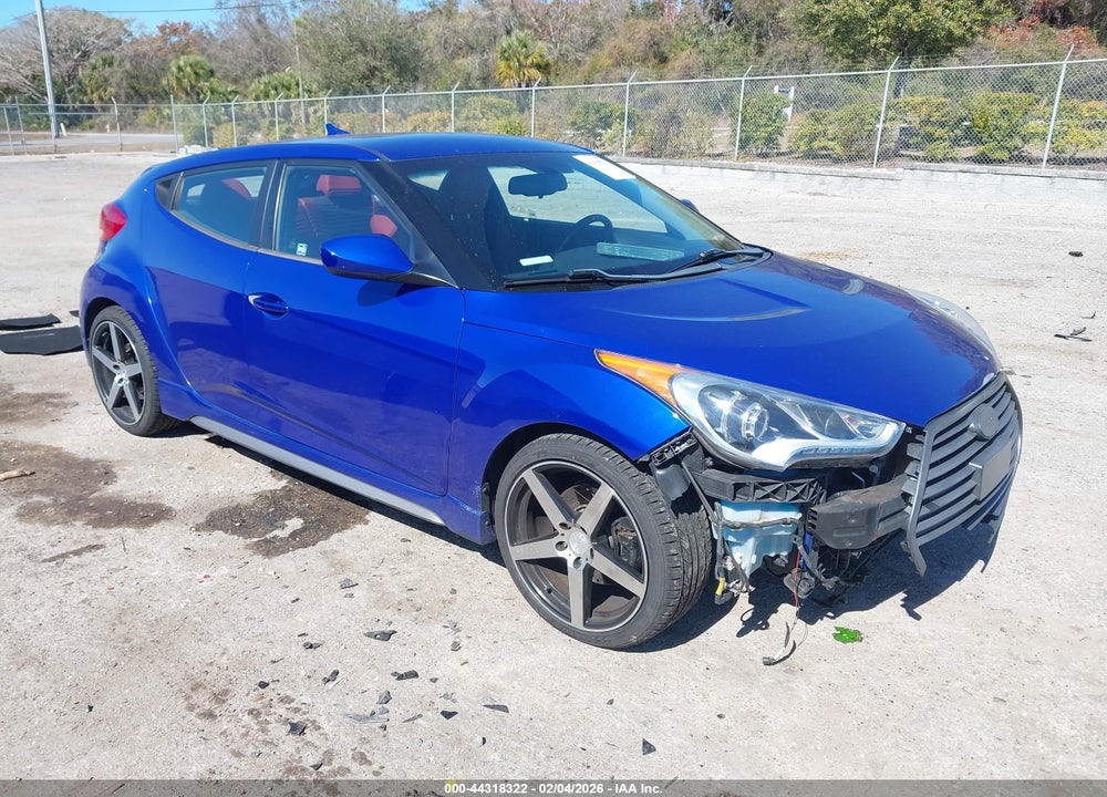 2014 HYUNDAI VELOSTER TURBO R-SPEC VIN: KMHTC6AE0EU202351