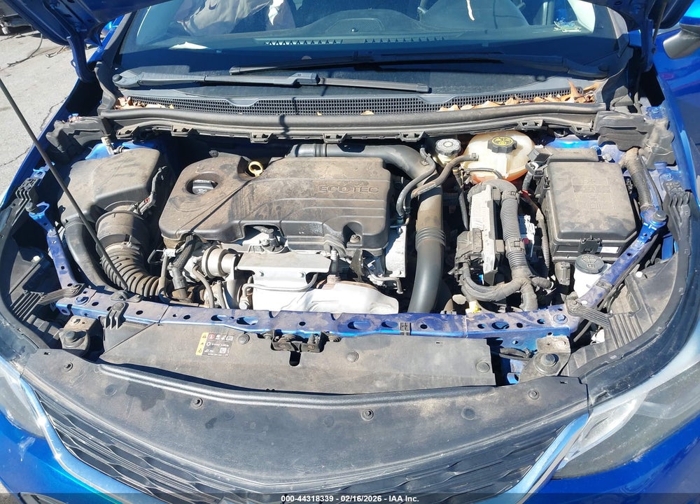 2018 CHEVROLET CRUZE LT AUTO VIN: 1G1BE5SM8J7228854