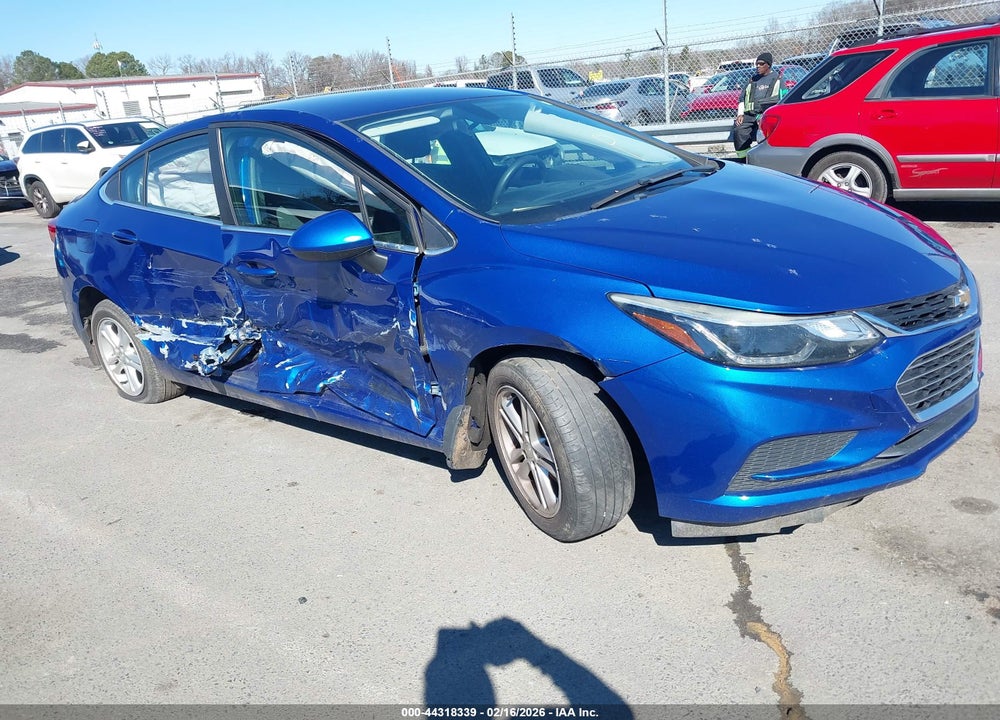 2018 CHEVROLET CRUZE LT AUTO VIN: 1G1BE5SM8J7228854