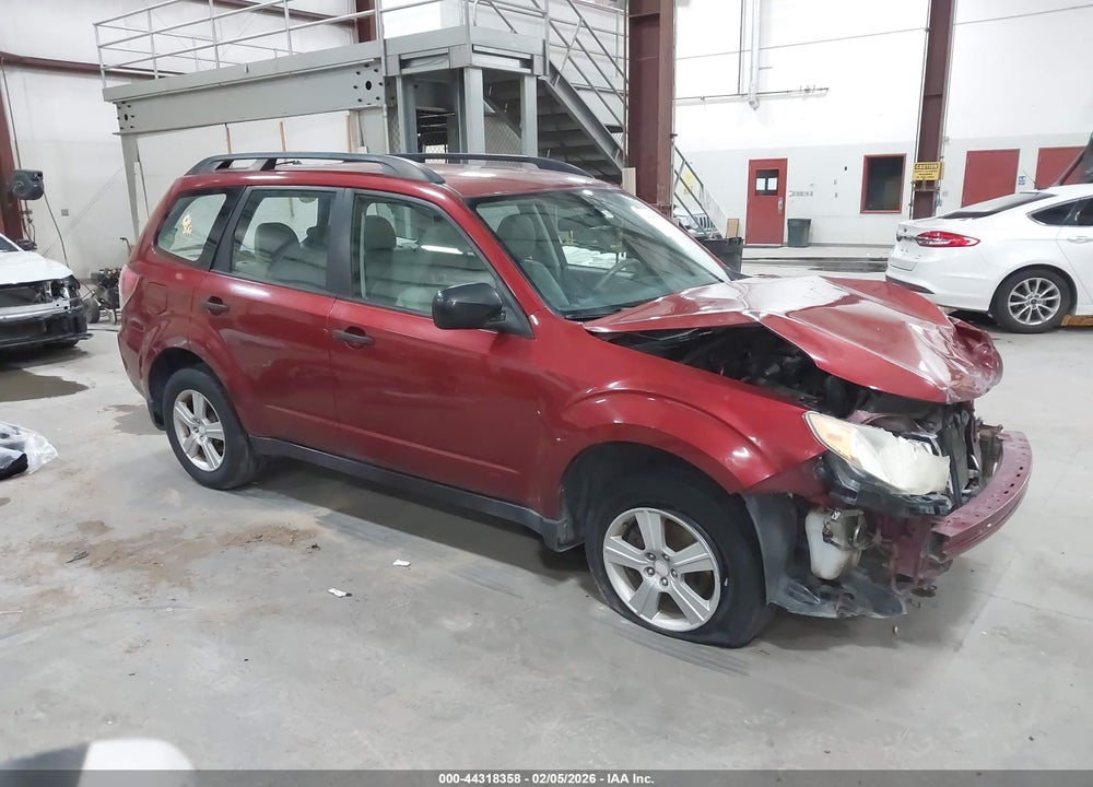 2011 SUBARU FORESTER 2.5X VIN: JF2SHABC7BH704006