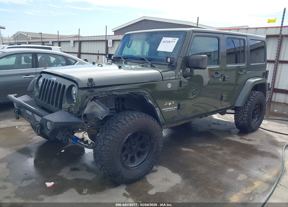 2016 JEEP WRANGLER UNLIMITED SAHARA VIN: 1C4BJWEG0GL145787
