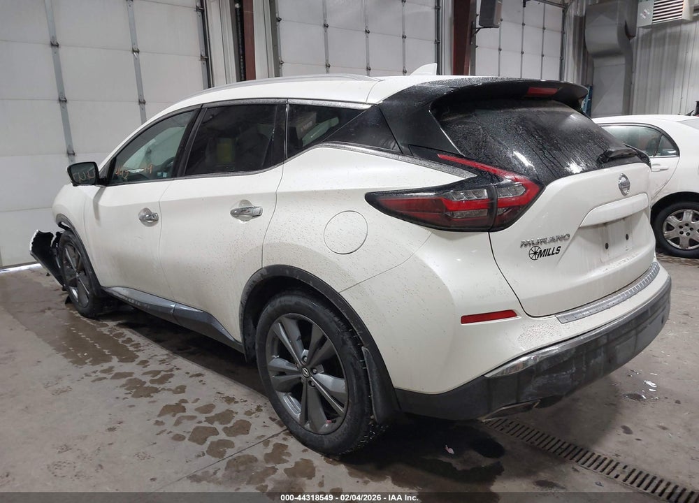 2022 NISSAN MURANO PLATINUM INTELLIGENT AWD VIN: 5N1AZ2DSXNC119922