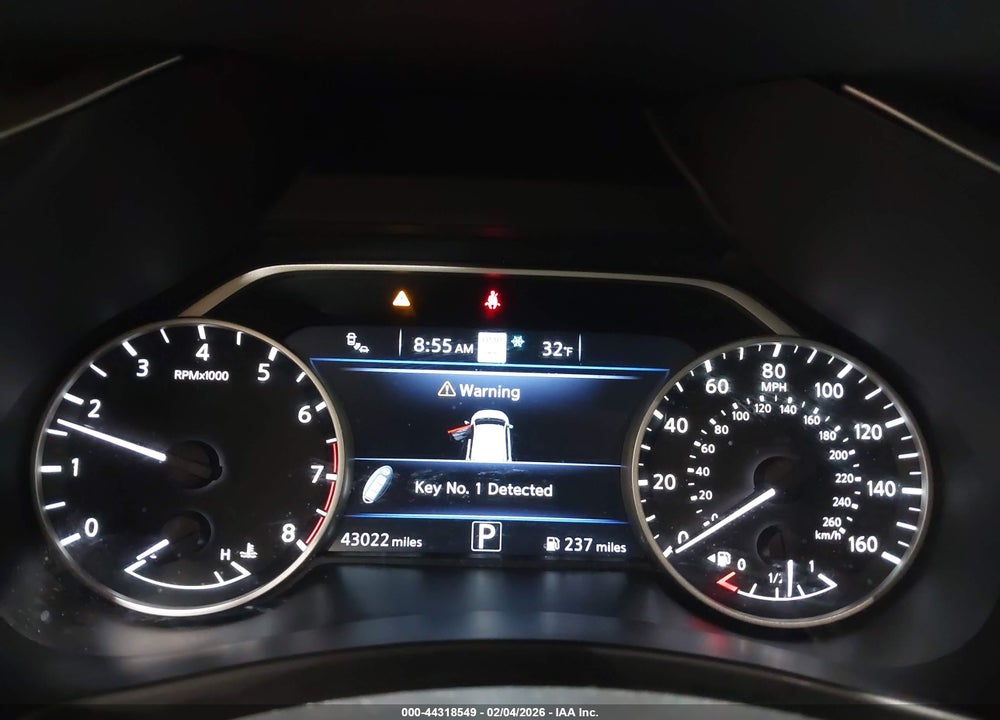 2022 NISSAN MURANO PLATINUM INTELLIGENT AWD VIN: 5N1AZ2DSXNC119922