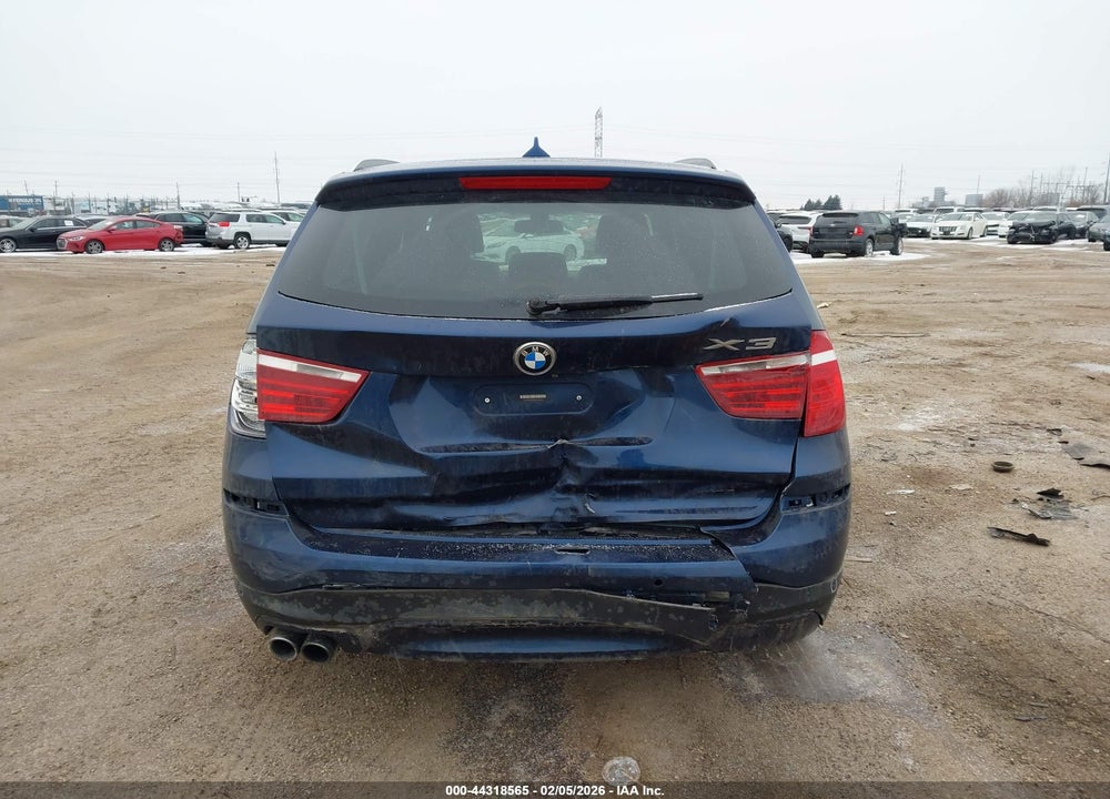 2016 BMW X3 XDRIVE28I VIN: 5UXWX9C54G0D92025