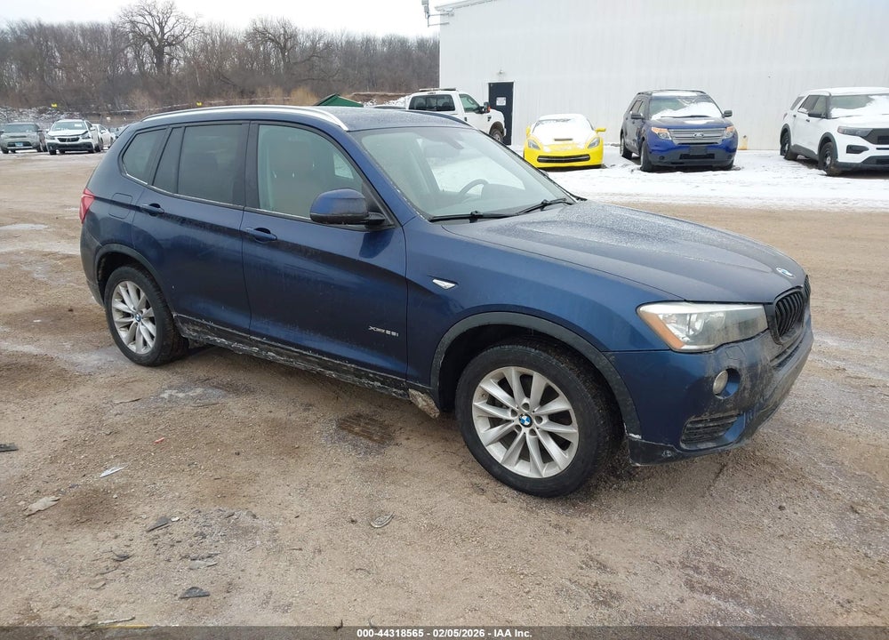 2016 BMW X3 XDRIVE28I VIN: 5UXWX9C54G0D92025