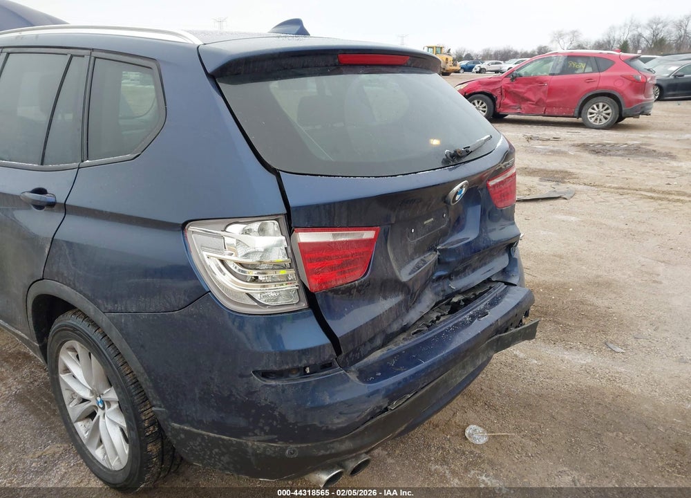 2016 BMW X3 XDRIVE28I VIN: 5UXWX9C54G0D92025