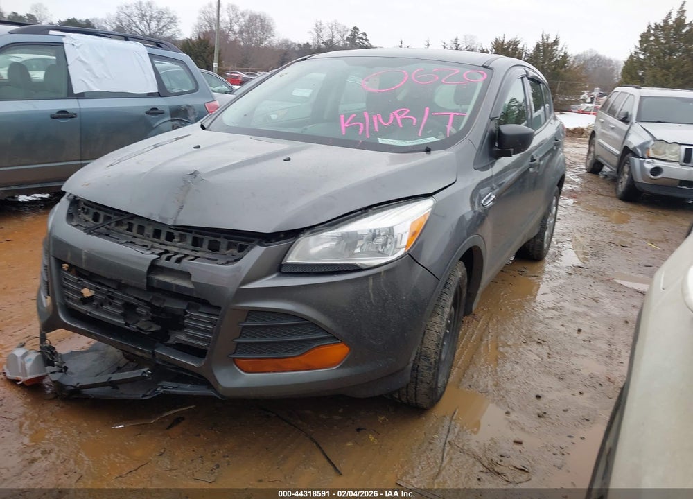 2014 FORD ESCAPE S VIN: 1FMCU0F7XEUA10620