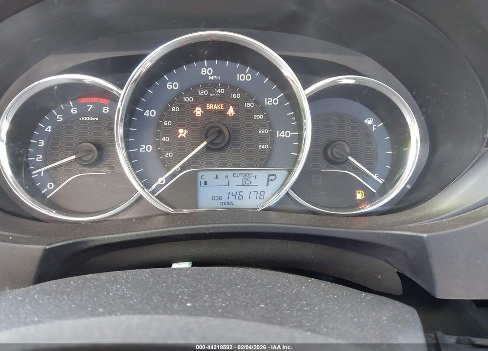 2016 TOYOTA COROLLA LE VIN: 5YFBURHE5GP525220