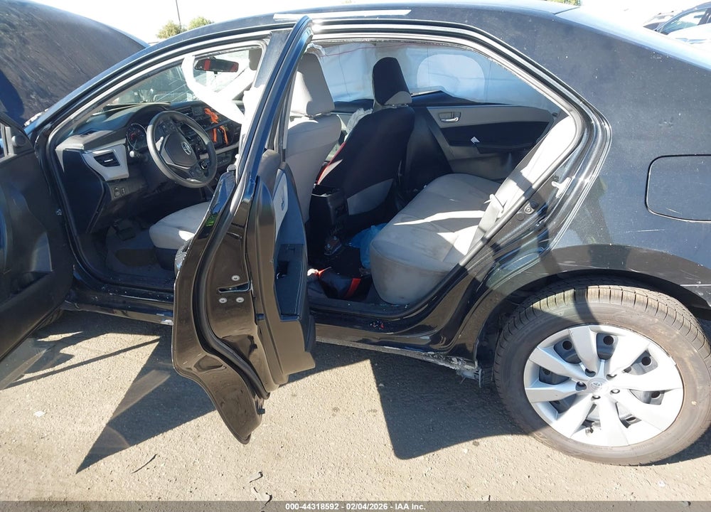 2016 TOYOTA COROLLA LE VIN: 5YFBURHE5GP525220
