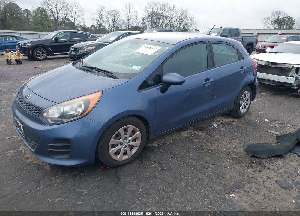 2016 KIA RIO LX VIN: KNADM5A37G6625382