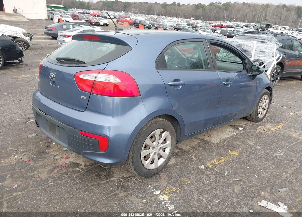 2016 KIA RIO LX VIN: KNADM5A37G6625382