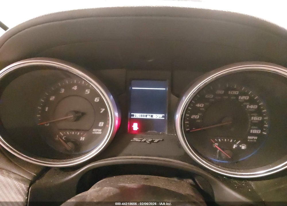 2013 JEEP GRAND CHEROKEE SRT8 VAPOR VIN: 1C4RJFDJ7DC587800