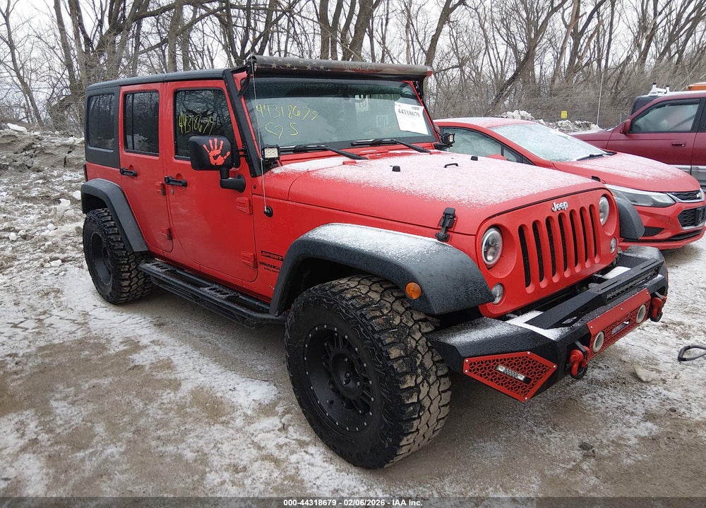 2015 JEEP WRANGLER UNLIMITED SPORT VIN: 1C4BJWDG4FL721283