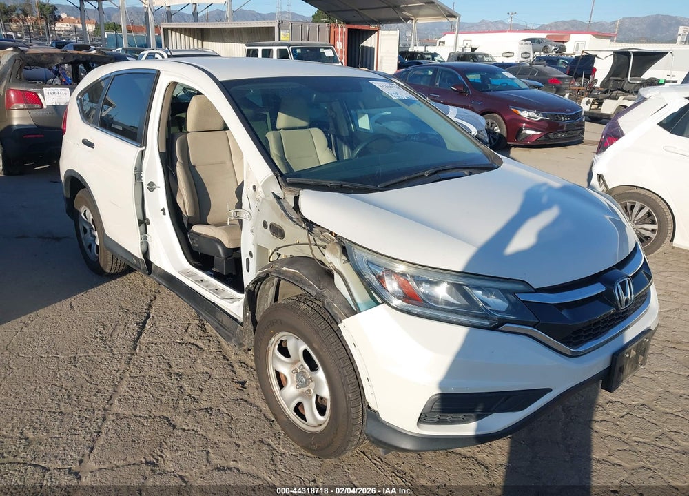2016 HONDA CR-V LX VIN: 5J6RM3H31GL017002