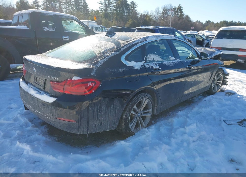 2019 BMW 430I GRAN COUPE XDRIVE VIN: WBA4J3C56KBL08222