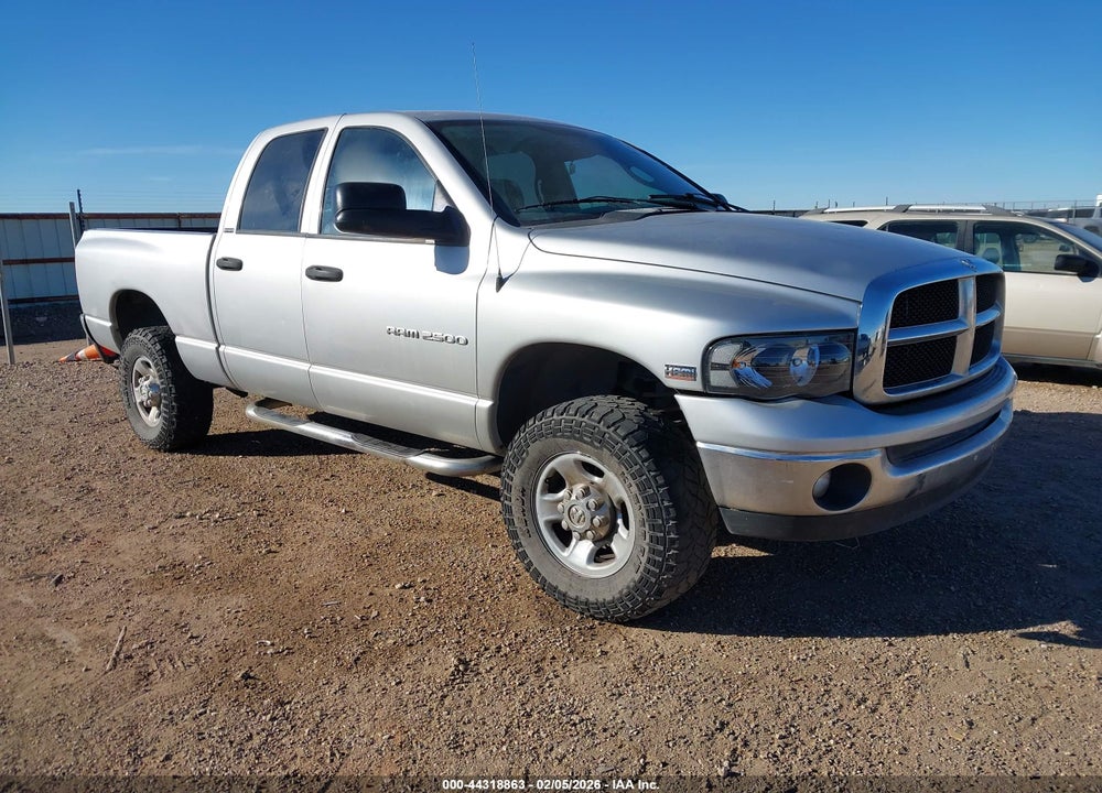 2004 DODGE RAM 2500 SLT/LARAMIE VIN: 1D7KU28D74J177389