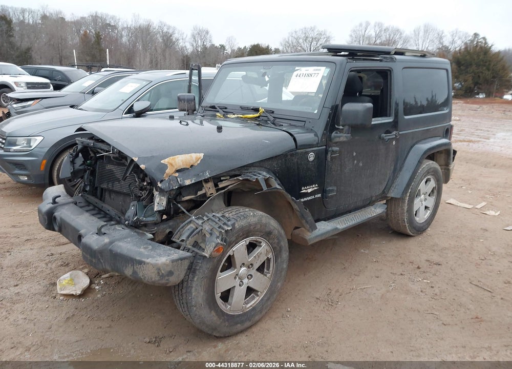 2012 JEEP WRANGLER SAHARA VIN: 1C4AJWBG5CL222048