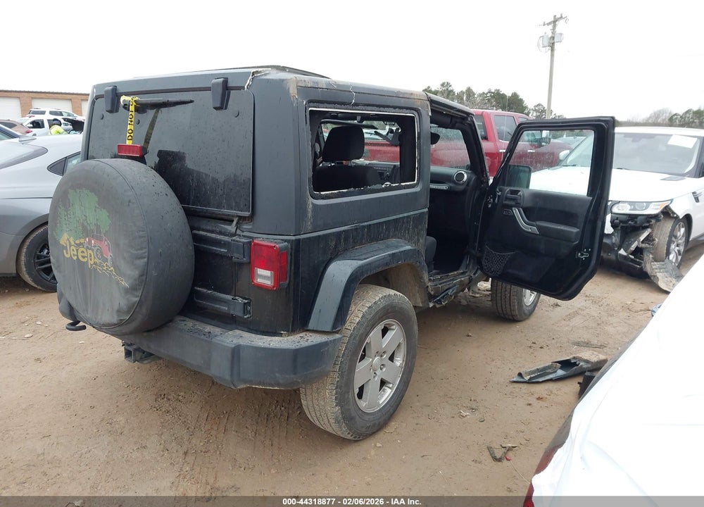 2012 JEEP WRANGLER SAHARA VIN: 1C4AJWBG5CL222048
