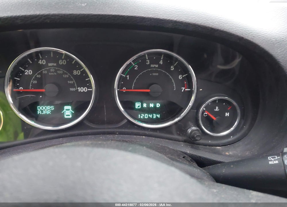 2012 JEEP WRANGLER SAHARA VIN: 1C4AJWBG5CL222048