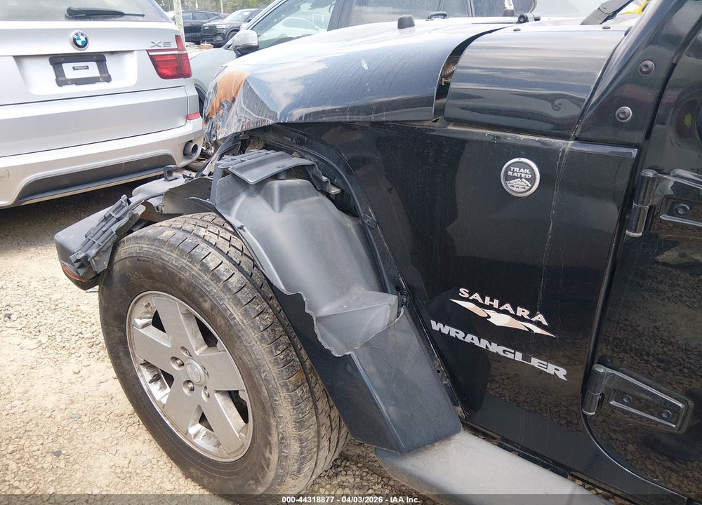 2012 JEEP WRANGLER SAHARA VIN: 1C4AJWBG5CL222048
