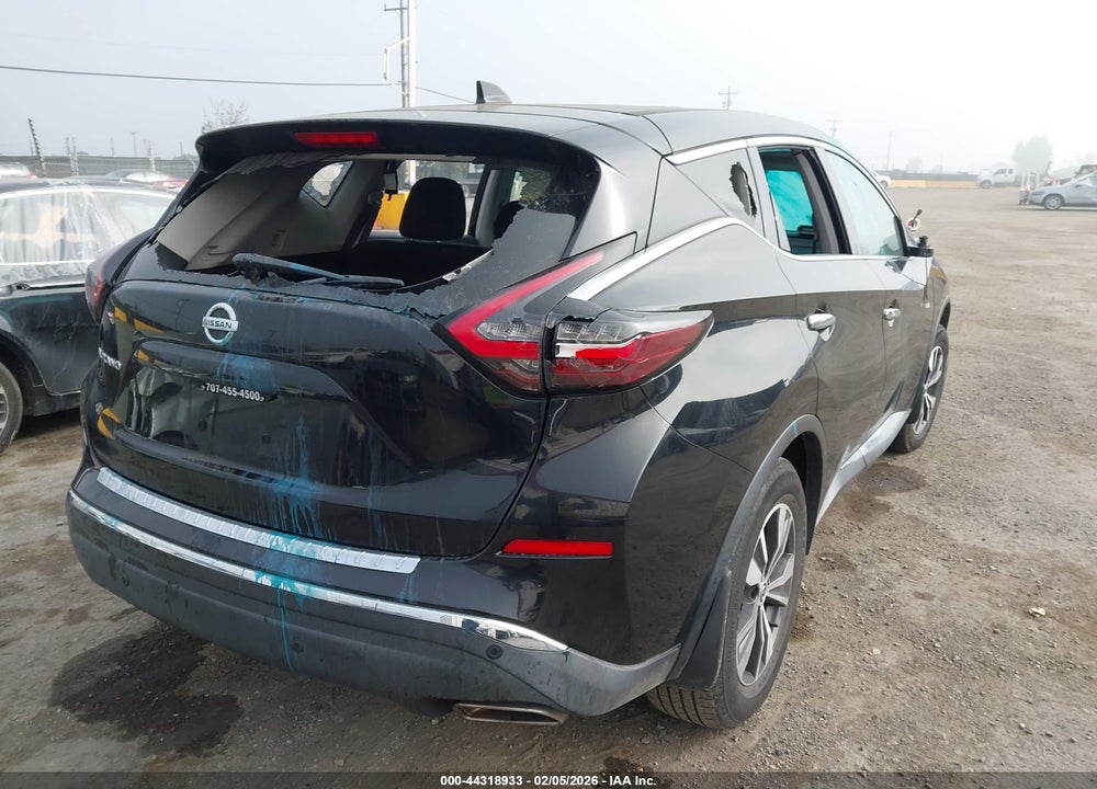2021 NISSAN MURANO S FWD VIN: 5N1AZ2AJ0MC121592