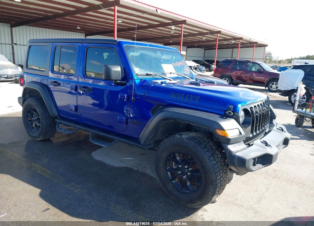 2020 JEEP WRANGLER UNLIMITED WILLYS 4X4 VIN: 1C4HJXDN0LW159150