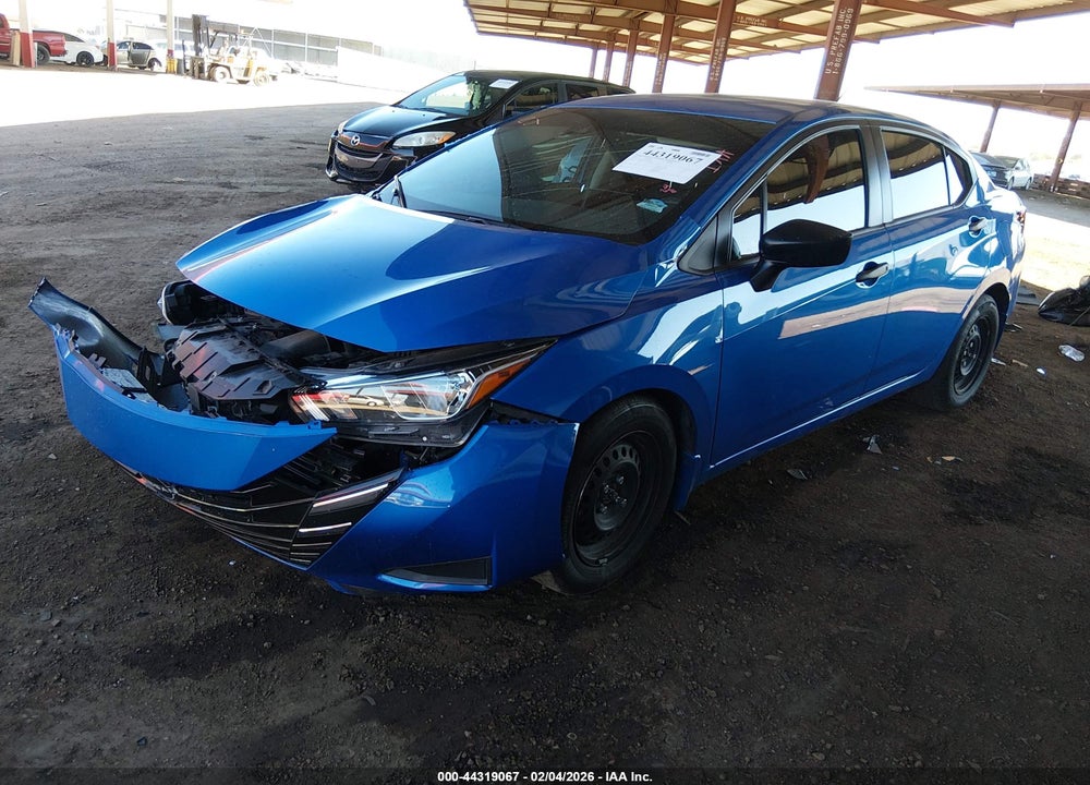 2023 NISSAN VERSA 1.6 S XTRONIC CVT VIN: 3N1CN8DV9PL837476
