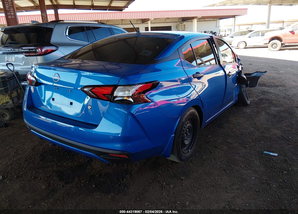 2023 NISSAN VERSA 1.6 S XTRONIC CVT VIN: 3N1CN8DV9PL837476