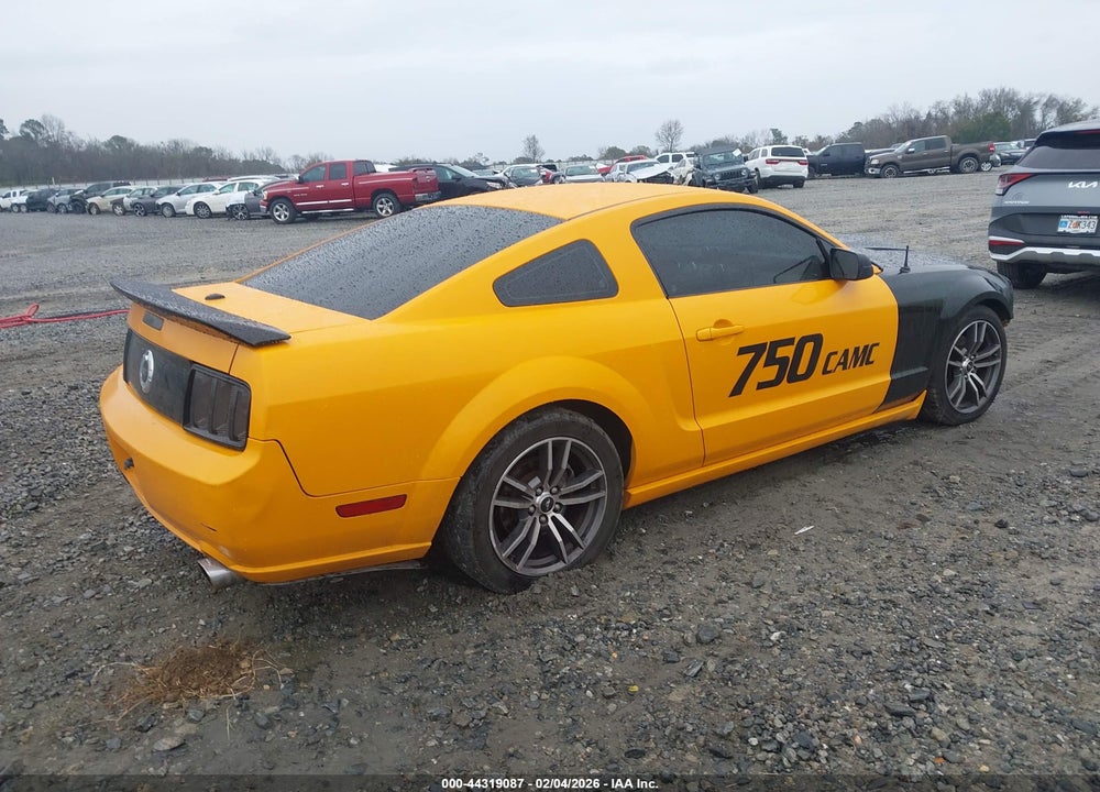 2007 FORD MUSTANG GT DELUXE/GT PREMIUM VIN: 1ZVFT82H475278591