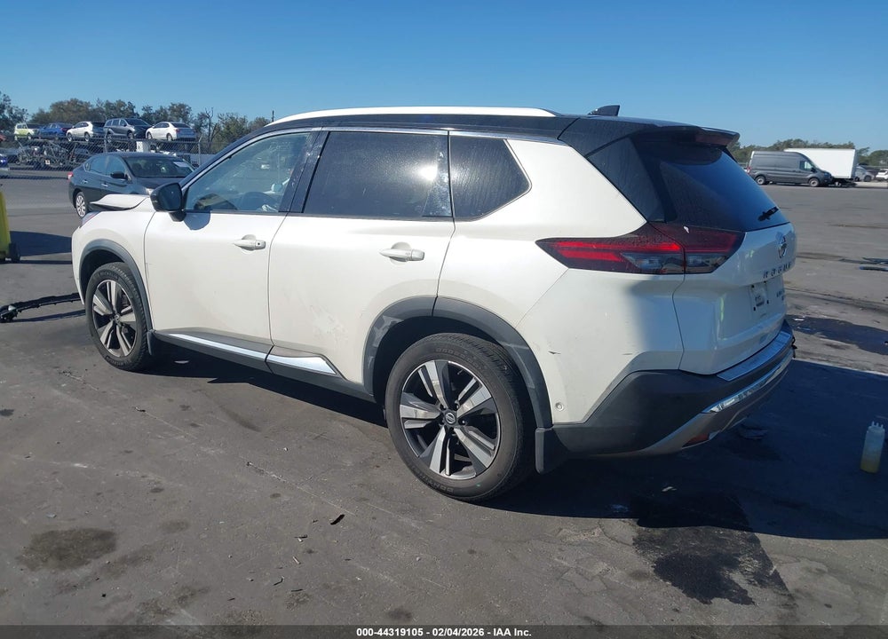 2021 NISSAN ROGUE PLATINUM INTELLIGENT AWD VIN: JN8AT3DD1MW301510
