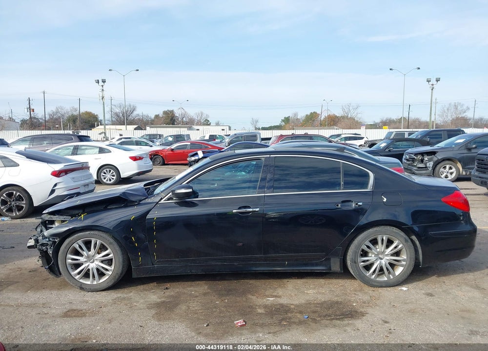 2012 HYUNDAI GENESIS 3.8 VIN: KMHGC4DD7CU204491