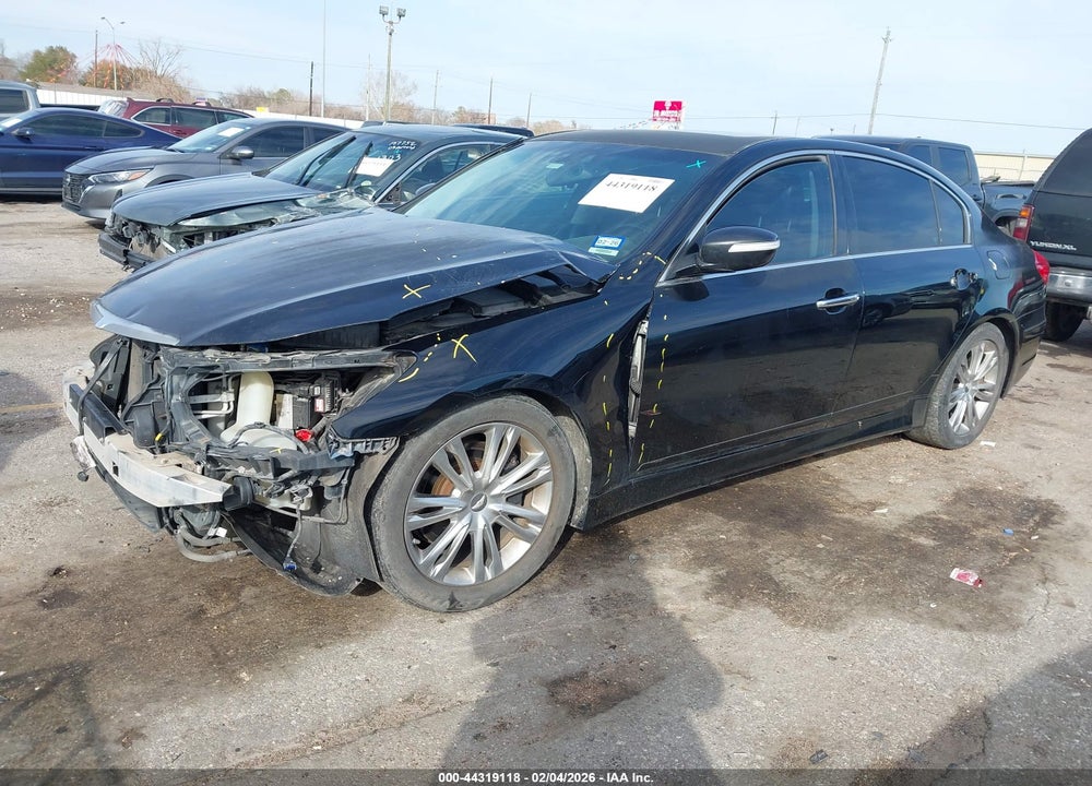 2012 HYUNDAI GENESIS 3.8 VIN: KMHGC4DD7CU204491