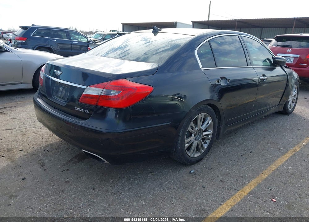 2012 HYUNDAI GENESIS 3.8 VIN: KMHGC4DD7CU204491