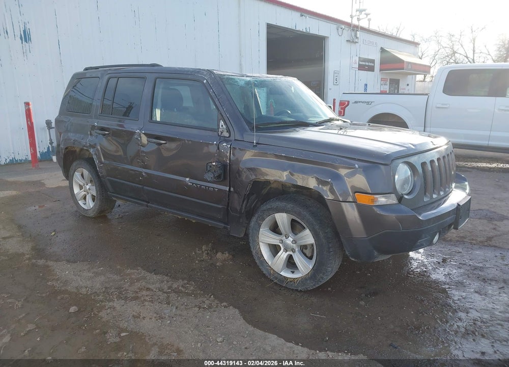 2016 JEEP PATRIOT LATITUDE VIN: 1C4NJRFB0GD632516
