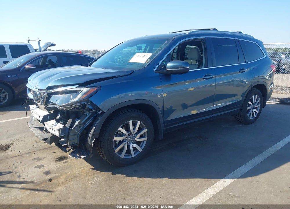 2019 HONDA PILOT EX VIN: 5FNYF5H39KB039218
