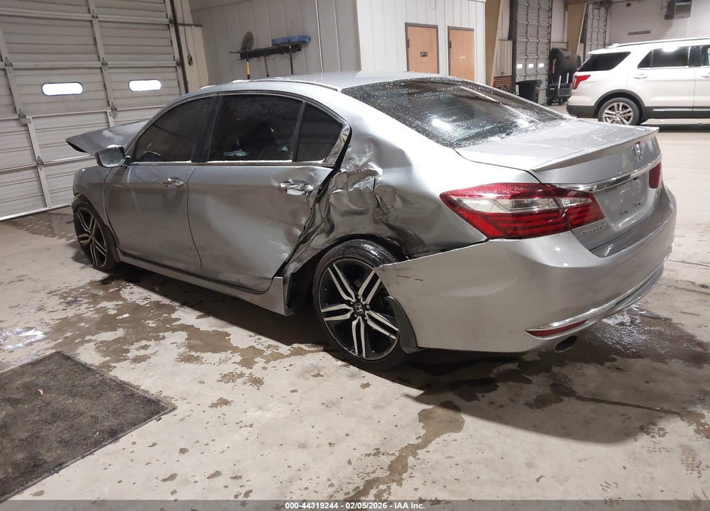 2017 HONDA ACCORD SPORT VIN: 1HGCR2F58HA178800