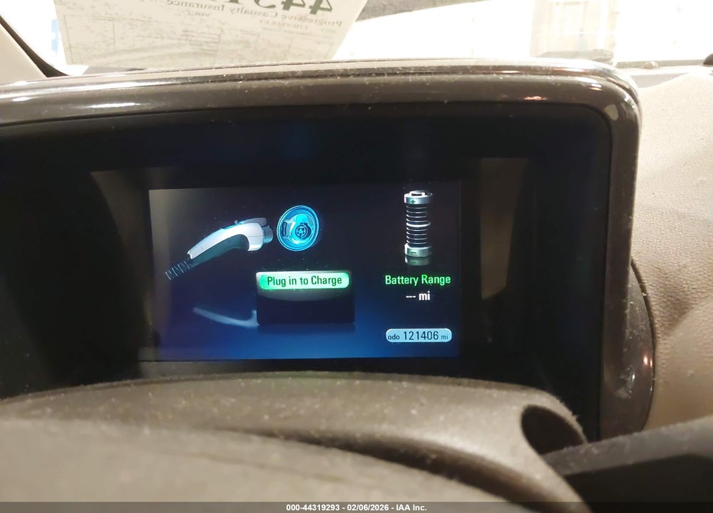2013 CHEVROLET VOLT VIN: 1G1RB6E46DU112650