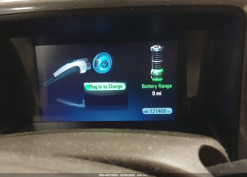 2013 CHEVROLET VOLT VIN: 1G1RB6E46DU112650