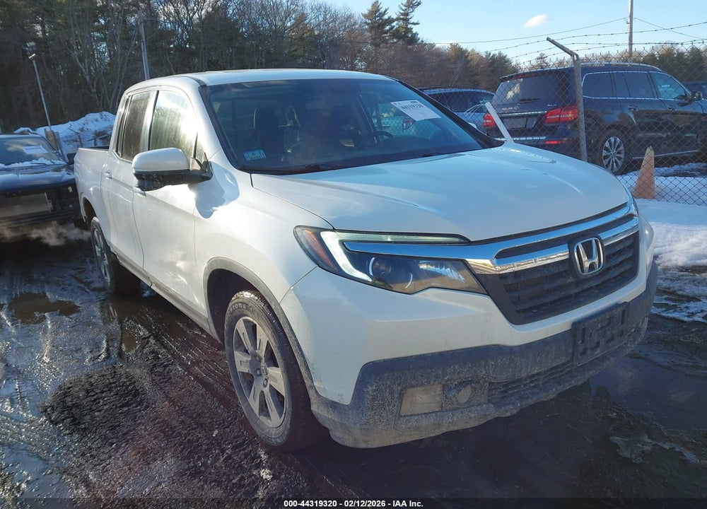 2019 HONDA RIDGELINE RTL-T VIN: 5FPYK3F67KB022115