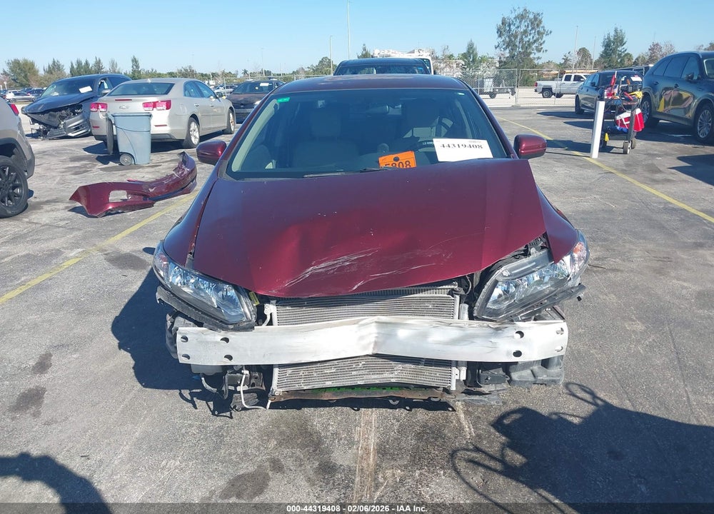 2015 HONDA CIVIC LX VIN: 19XFB2F58FE053614