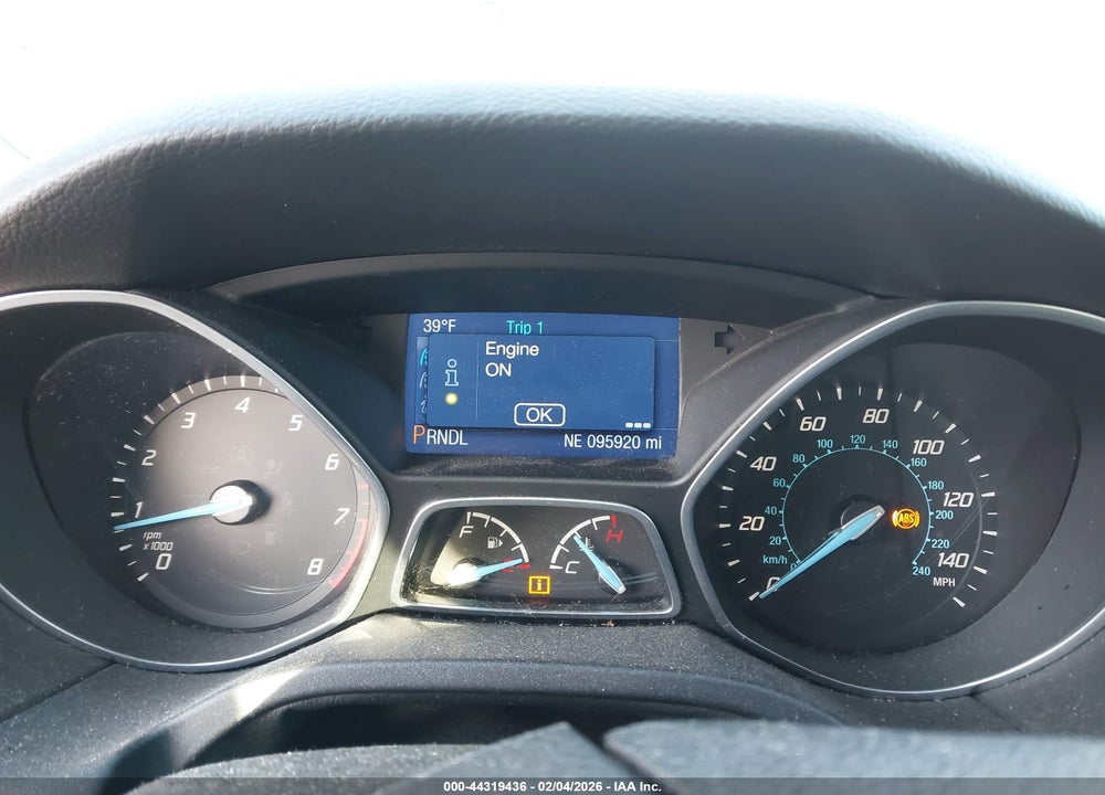 2014 FORD FOCUS SE VIN: 1FADP3K22EL202329