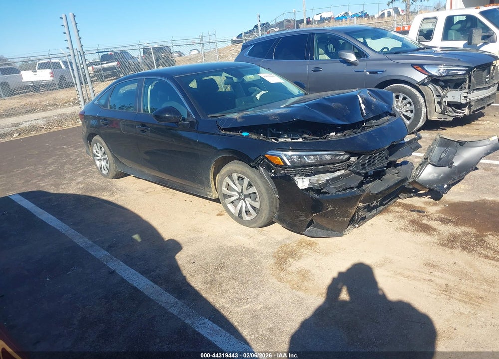 2025 HONDA CIVIC LX VIN: 2HGFE2F23SH598973
