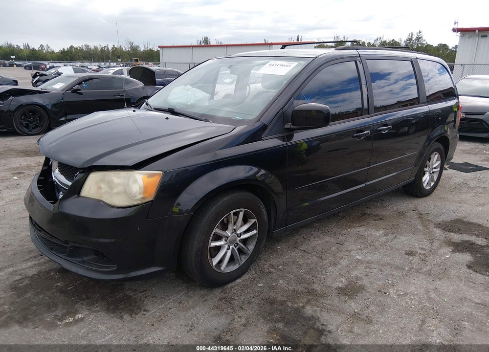 2013 DODGE GRAND CARAVAN SXT VIN: 2C4RDGCG1DR768952