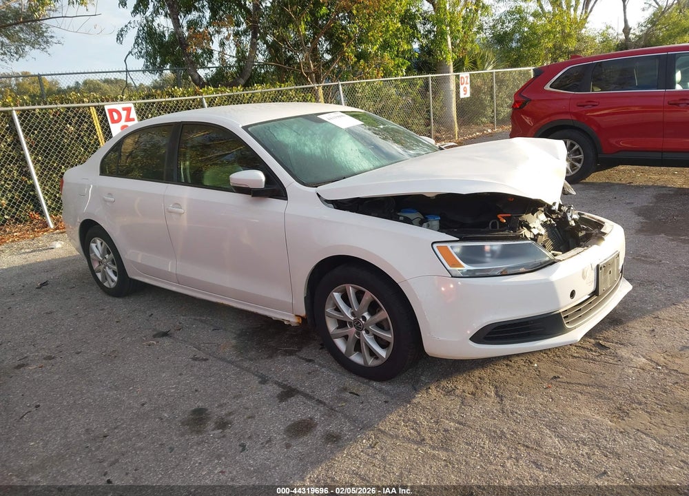 2011 VOLKSWAGEN JETTA 2.5L SE VIN: 3VWDX7AJ0BM353686