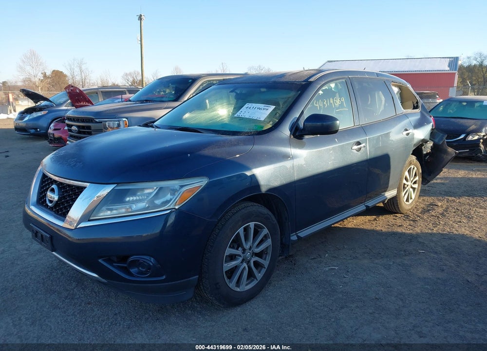2014 NISSAN PATHFINDER S VIN: 5N1AR2MM4EC683809