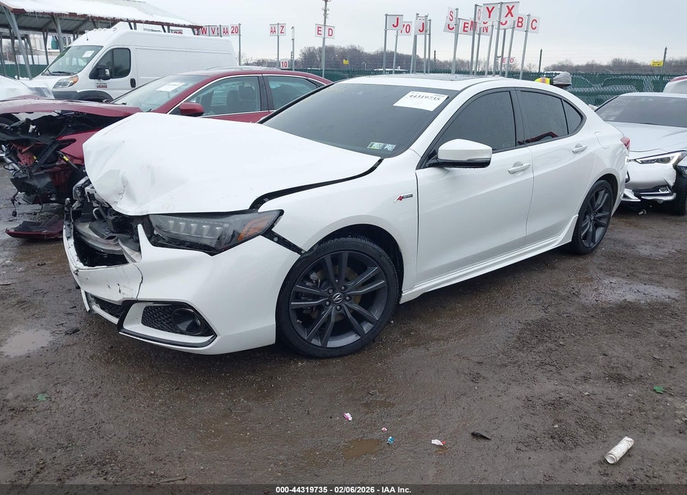 2020 ACURA TLX A-SPEC/A-SPEC W/RED LEATHER VIN: 19UUB2F67LA003285