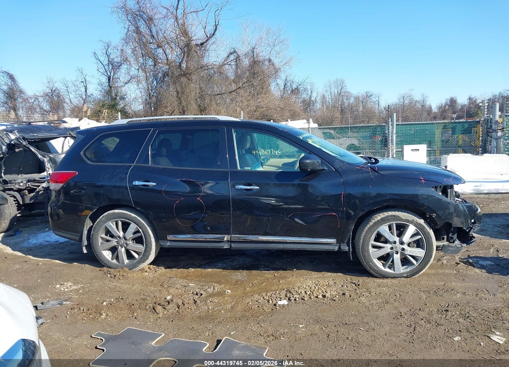 2015 NISSAN PATHFINDER PLATINUM VIN: 5N1AR2MM4FC671029