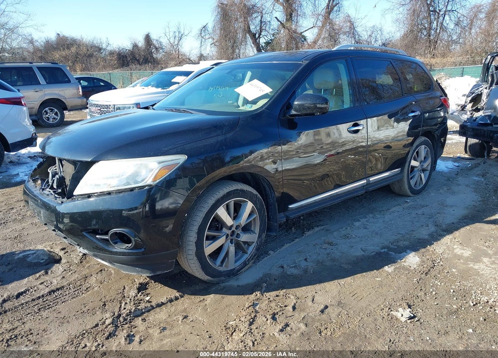 2015 NISSAN PATHFINDER PLATINUM VIN: 5N1AR2MM4FC671029