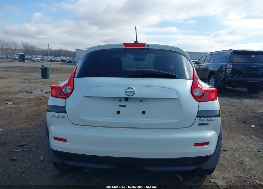 2012 NISSAN JUKE SV VIN: JN8AF5MV2CT122100